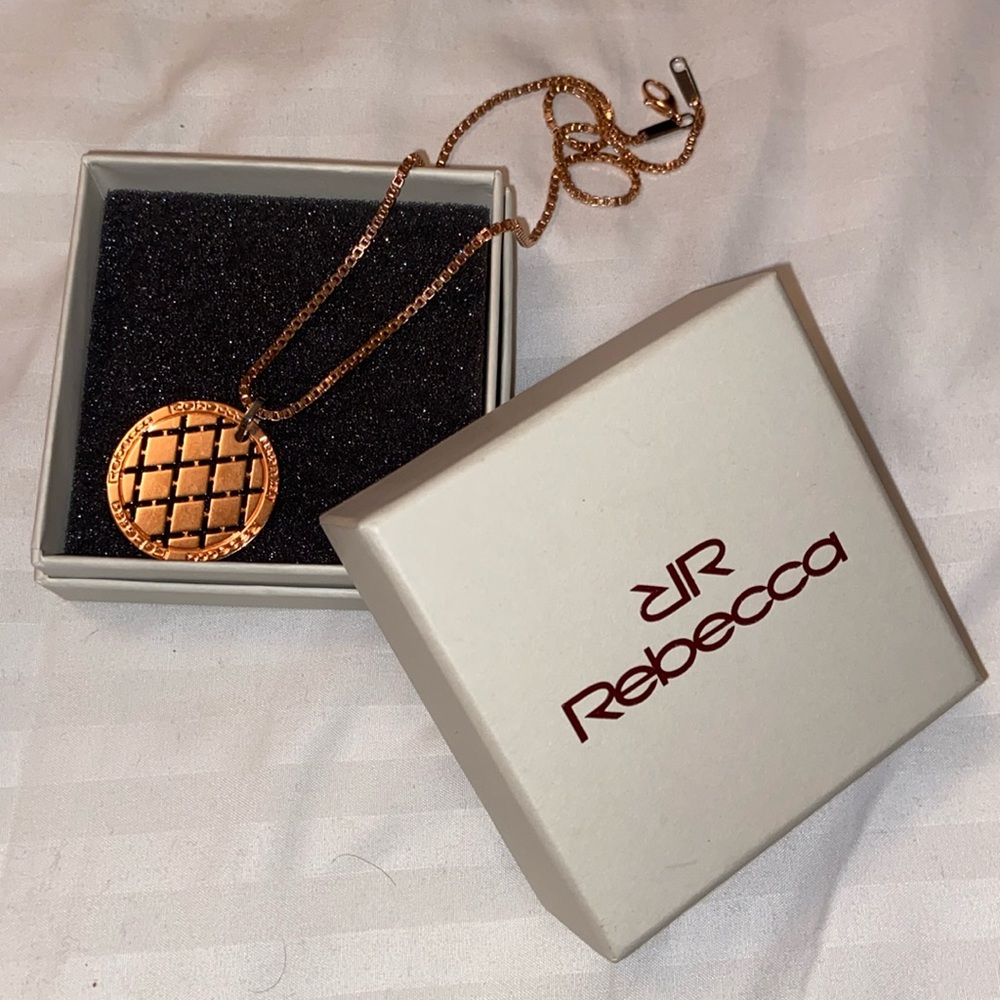 From Italy Florence gold plated rosegold